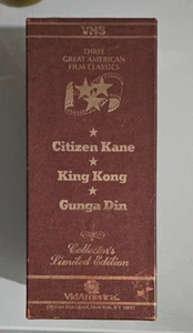 vidamerica collectors limited edition  KING KONG 1933 CITIZEN KANE VHS VIDEOTAPE - Picture 1 of 4