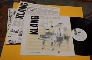 CAGE STOCKHAUSEN GIACINTO SCELSI..LP KLANG KLAVIER NM CONTEMPORARY AVANT GARDE - Picture 1 of 1