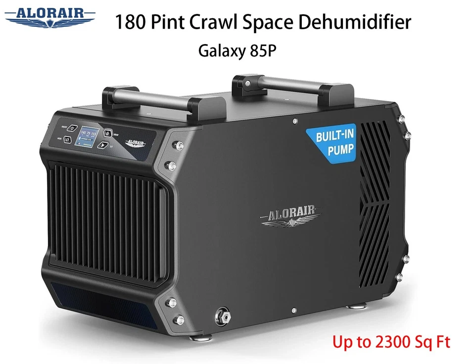 ALORAIR Galaxy85P 180 Pint Crawl Space Dehumidifier Commercial Basement Garage