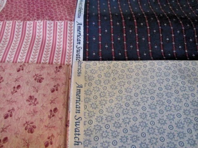 F6422, Judie Rothermel, 1800's reproductions, your choice, fat quarters,