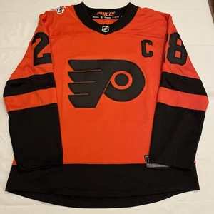 Claude Giroux Philadelphia Flyers 2019 NHL Stadium Series Jersey Orange Adult L - Picture 1 of 6