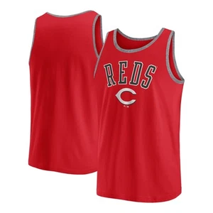 Camiseta sin mangas Fanatics roja Cincinnati Reds Bet para hombre - Imagen 1 de 3