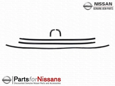 Moldura de revelação de para-brisa genuína S13 180SX Silvia 240SX - Imagem 1 de 2