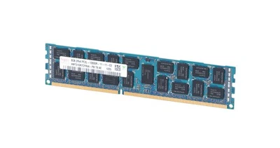 Hynix 8GB 2Rx4 PC3L-12800R DDR3 Registrato RAM Modulo REG ECC - HMT31GR7CFR4A-PB - Immagine 1 di 4