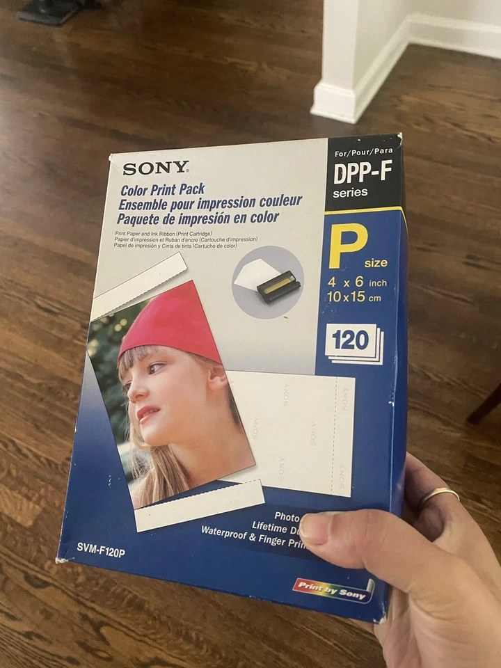 Sony SVM-F120P 4"x6" Color Print Paper - Pack of 120 - Image 1 of 1