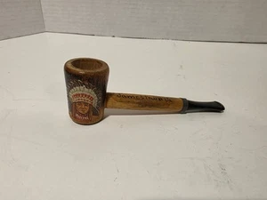 Vintage Holz Souvenir Pfeife Jamestown Virginia - Bild 1 von 3