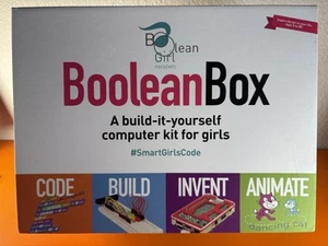 Boolean Girl Boolean Box Build-It Computer Kit w/ Raspberry Pi 3 w/Seal Sticker - Afbeelding 1 van 5