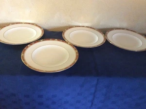Royal Crown Derby Cloisonné Dinner Plates X 4 - Picture 1 of 5