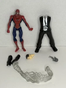 Spider-Man 3 Quick Change Peter Parker Actionfigur Hasbro 2007 gebraucht Web Suit - Bild 1 von 5