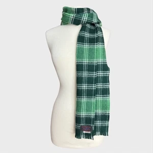 Lochcarron of Scotland Macdonald Gree Plaid Clan Tartan lambswool scarf - Picture 1 of 4