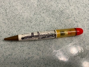 VINTAGE DEUTSCH HERGESTELLTER DRUCKBLEISTIFT ROTTERDAM HÄLT WÜRFEL - Bild 1 von 5