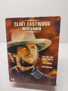Western-Outlaw Josey Wales/Pale Rider/Unforgiven (DVD) - Picture 1 of 2