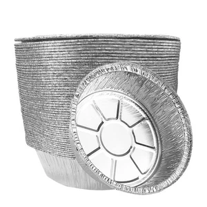 Non-Stick Round Disposable Air Fryer Aluminum Foil Liners 50PCS, Oil-Proof Al... - Picture 1 of 7