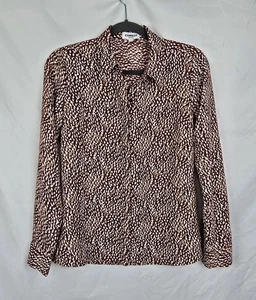 Express The Portofino camicia donna stampata con bottoni stampa rossa tg small - Foto 1 di 6