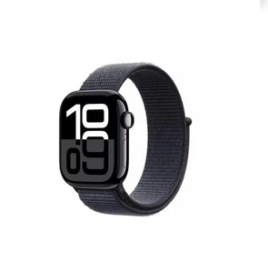 NEW Apple Watch Series 10 GPS 42mm Sports Smartwatch - Jet Black/Carbon Neutral - Zdjęcie 1 z 9