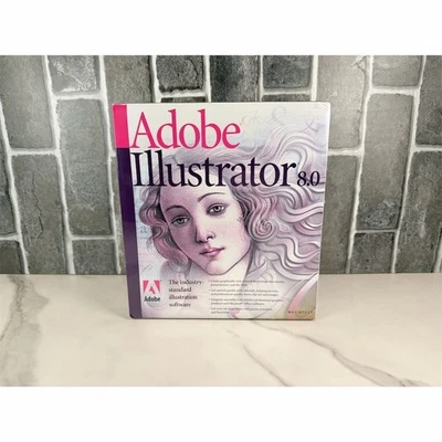 Adobe Illustrator 8.0 Illustration Software for Macintosh English Sealed New - Image 1 of 4