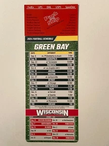 NEW! GREEN BAY PACKERS 2024 Magnet Schedule - Picture 1 of 1
