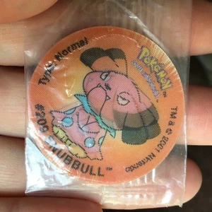 2001 Pokemon Tazo's - Vintage - Walkers Tazos/Pogs - Snubbull - Sealed - Bild 1 von 2