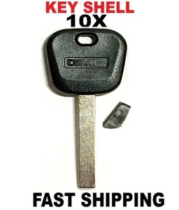 10 NEW GMC B119 2010-2019 8 or 10-Cut KEY SHELL - Picture 1 of 1