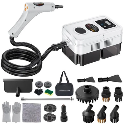 Portable Steam Cleaner Handheld Steam Cleaner High Pressure Steamer for Deep ... - Image 1 of 4