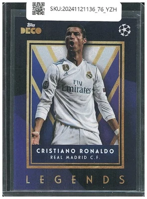 2023 Topps Deco Cristiano Ronaldo UEFA Club Competitions Legends #NNO - Bild 1 von 2