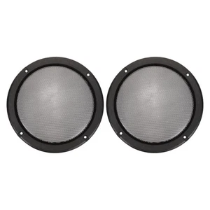 Cubierta de rejilla de altavoz trasero de 2 piezas cubiertas de repuesto para subwoofer de audio para automóvil - Imagen 1 de 12