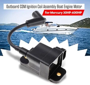 Outboard Ignition Coil CDM Module for Mercury MerCruiser 114-7509 827509T7 4 Pin - Foto 1 di 7