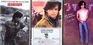 MELLENCAMP *AT LEAST VG* 3-CASSETTE LOT (PLEASE SEE PHOTOS) - Picture 1 of 2
