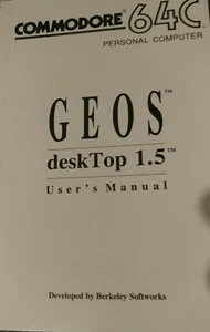 Geos Desktop 1.5 Manual (Commodore C 64) englisch - Imagen 1 de 1