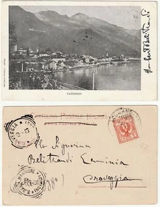 CANNOBIO - VERBANIA - VIAGG. 1901 -88136- - Picture 1 of 1