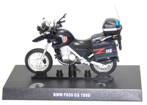 EDICOLA USATO 1:24 DIE CAST MOTO BMW F650 GS 1999 NERO EDI 4 MOTO - Imagen 1 de 5