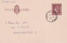 GB STAMPS FIRST DAY COVER 1955 STATIONERY POSTCARD