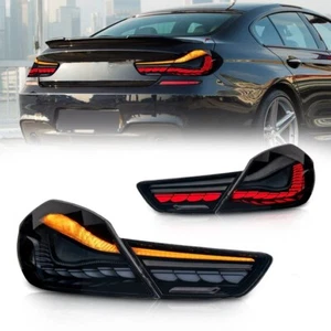 Conjunto de luces traseras LED ahumadas para BMW Serie 6 2011-18 F06 F12 F13 640 650 - Imagen 1 de 8