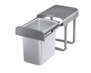 Einbau Abfallsammler Aladin 1-fach Mülleimer grau 16 Liter ab 40cm Unterschrank - Bild 1 von 12