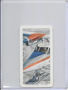 1973 Twin Otter National Wildlife Federation The Arctic Card #14 Series 16 - Imagen 1 de 2