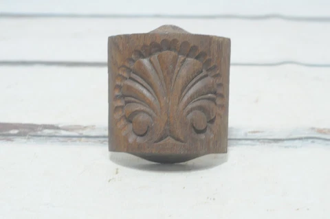 Antique/Vintage Carved Wood Victorian Architectural Salvage Trim Piece Small  #1 Cover