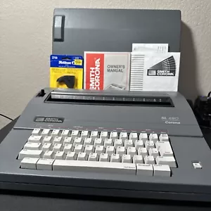 Vintage Smith Corona SL480 Model 5A Electric Typwriter w/Manual & Ribbon - Picture 1 of 14
