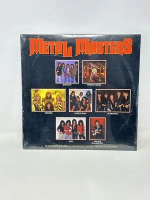 Metal Masters 1984 Vinyl LP Kiss Stryper Scorpions Judas Priest Deep Purple New - Image 1 of 4