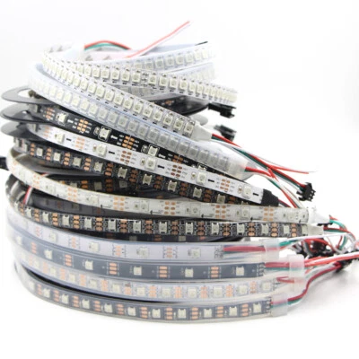 ARGB LED Streifen WS2812B WS2812 IC Adressierbarer Dream color DC 5V stripe 1-5M - Bild 1 von 4