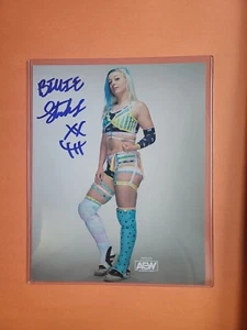Billie Starkz Signed 8x10 Photo Autograph Signature Pro Wrestling Starks ROH GCW - Picture 1 of 2