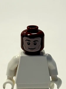 Lego Dark Red Balaclava The Flash Minifigure Head - Picture 1 of 1