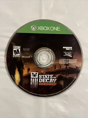 State of Decay Year-One Survival Edition (Xbox One, 2015) *DISC ONLY* Very Good - Image 1 of 4