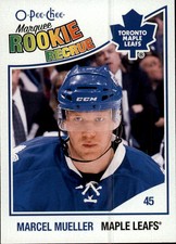 2010-11 O-Pee-Chee Maple Leafs Hockey Card #610 Marcel Mueller Rookie
