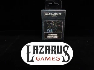 Warhammer 40k Drukhari Dark Eldar - Datacards (oop NiB 8th Ed) - Picture 1 of 4