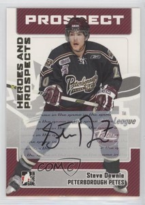 2006-07 ITG Heroes and Prospects Auto Steve Downie #A-SD1 Auto