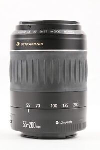 Canon EF 55-200mm f4.5-5.6 II USM Zoom Telephoto Lens