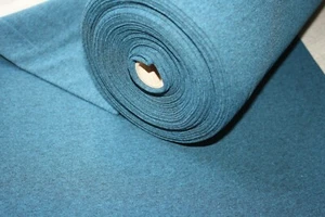 Bündchen blau black yarn melange glatt 70 cm Stickschlauch - Bild 1 von 2