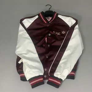 COACH Crystal Reversible Floral Print Kids Jacket Sz XS Maroon/Pink F67460 (New) - Picture 1 of 13