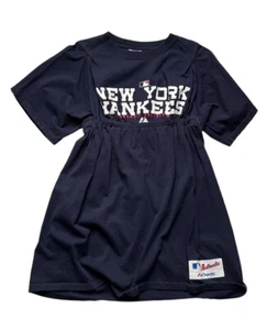 Majestic New York Yankees T-shirt Dress DD136 - Picture 1 of 3