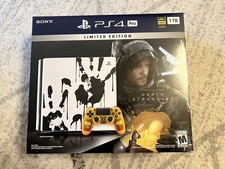 *USA* New Sony PlayStation 4 Pro 1TB Console Death Stranding Video Game Bundle